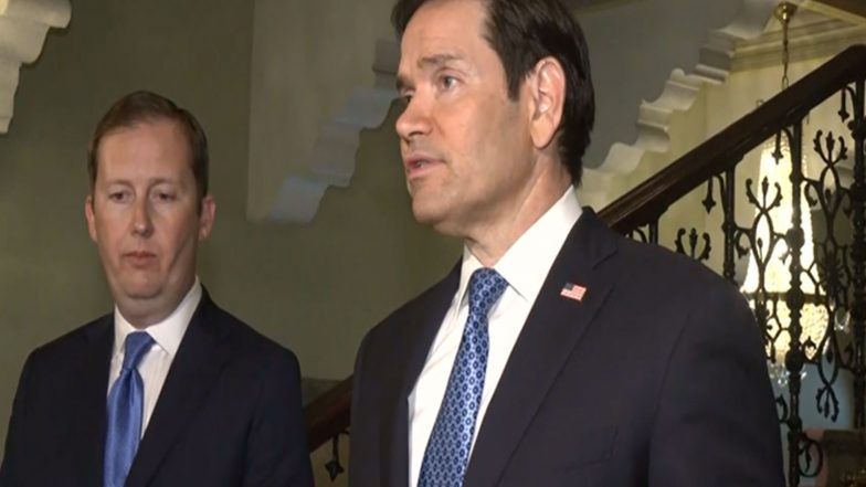 World News | India is a Refining Superpower, Can Process Venezuelan Oil: Marco Rubio
