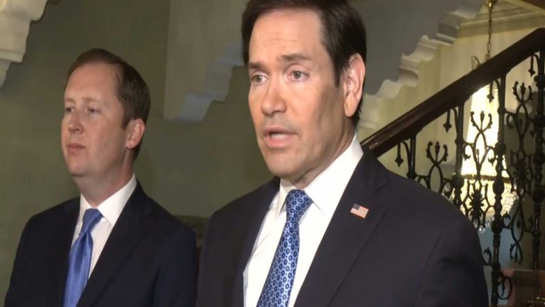 Business News | US to Discuss Hurdles, Opportunities for Reliance in Refining Venezuelan Oil: Rubio