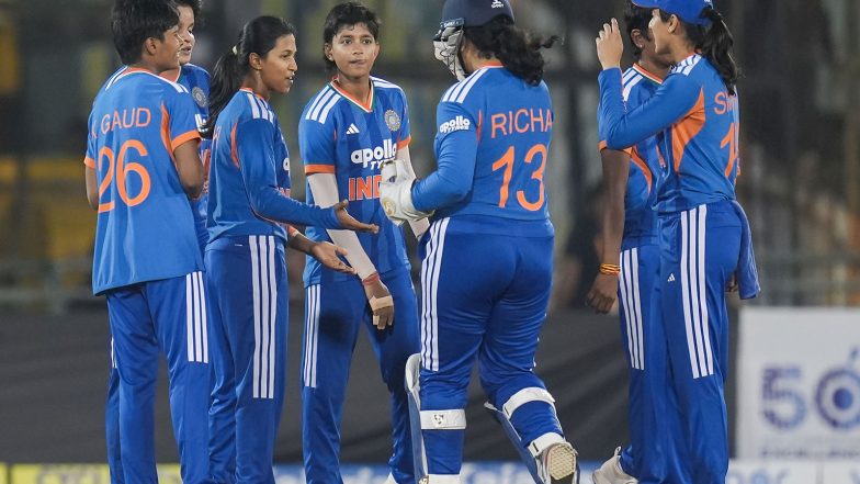 Sports News | India Thrash Zimbabwe by 92 Runs in 3rd Women's T20I to Complete 3-0 Whitewash