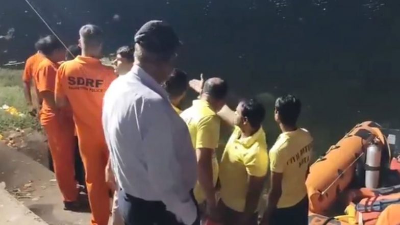 India News | Rajasthan: Four Missing as Boat Capsizes in Kota Canal During Durga Idol Immersion