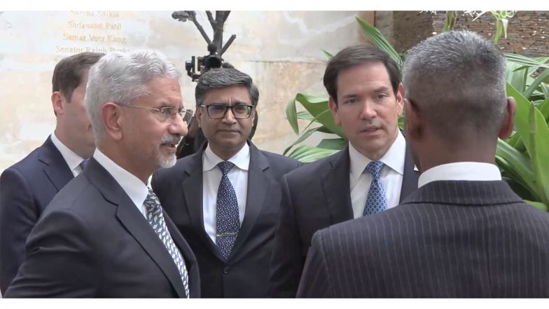 World News | Rubio Meets Taj Hotel Security Chief on Duty During 26/11 Terror Attacks