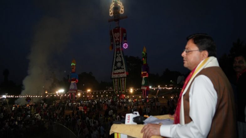 India News | CM Dhami Reaffirms Resolve for Safe, Prosperous Uttarakhand on Vijayadashami