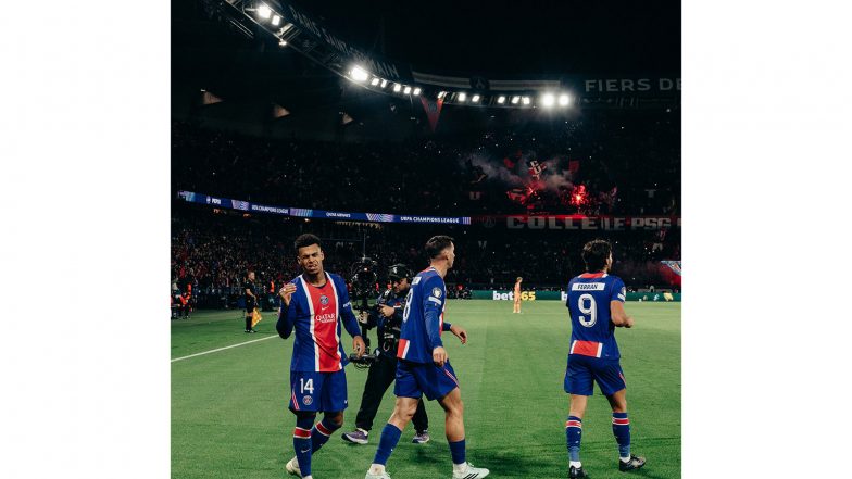 Sports News | PSG Beat Barcelona 4-2 to Extend Unbeaten Run, Maintain Top Spot in Champions League