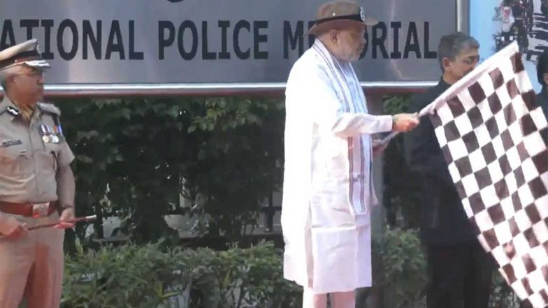 India News | Union Home Minister Amit Shah Flags off Motorcycle Rally on National Police Commemoration Day