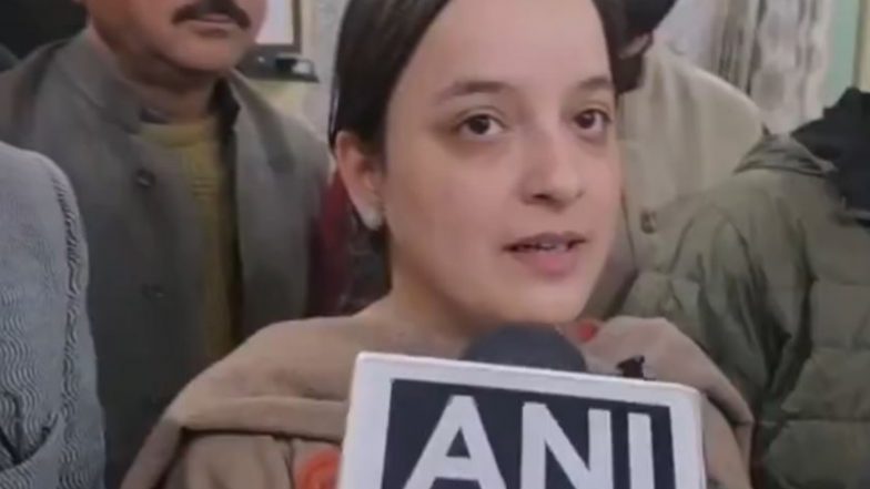 India News | J-K: BJP Names Kishtwar MLA Shagun Parihar as BJYM National Vice President