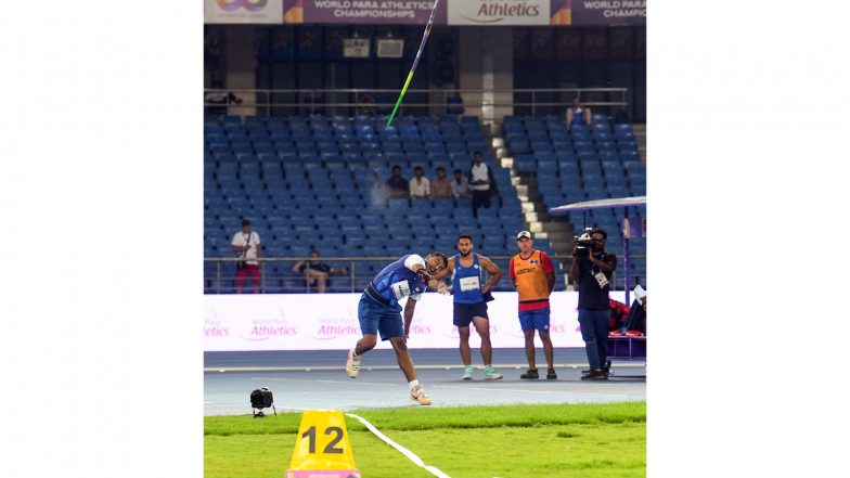Sports News | Asian Para Games: Manjeet Wins Silver with Personal Best in Men's Javelin Throw F13 as India's Tally Reaches 46