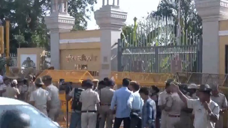 India News | Rajasthan: Heavy Police Deployment as Congress Protest at Jaipur Police Commissionerate Enters Third Day 