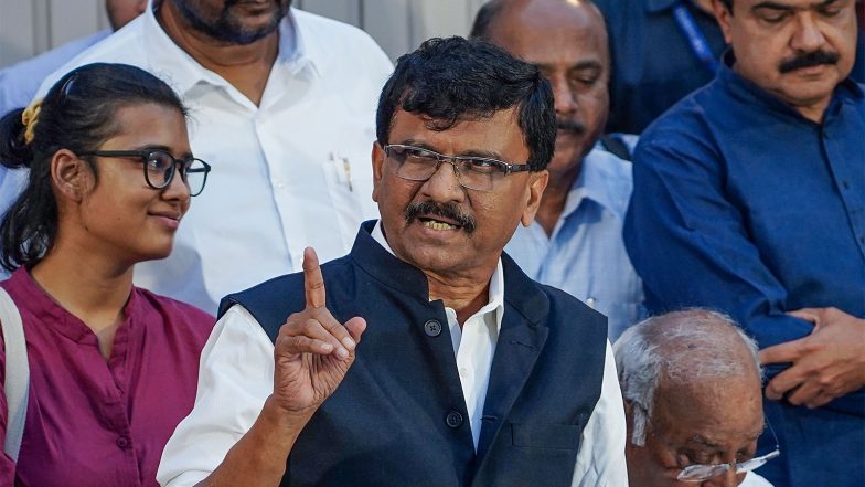 India News | Advocate Seeks FIR Against Sanjay Raut over Social Media Post on Burning of Albania’s Supreme Court