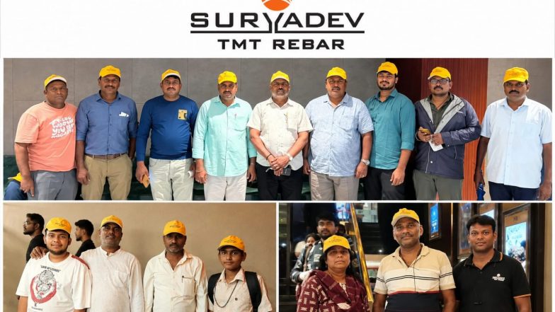 Business News | Suryadev TMT Celebrates Its Dealer Family with Exclusive Special Show of Jailer 2