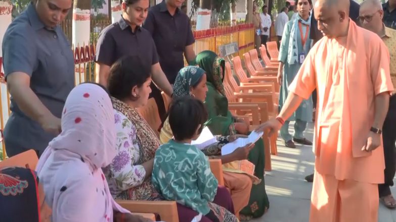 India News | Yogi Adityanath Directs Officials During Janata Darshan, Says Public Welfare is Govt’s Commitment