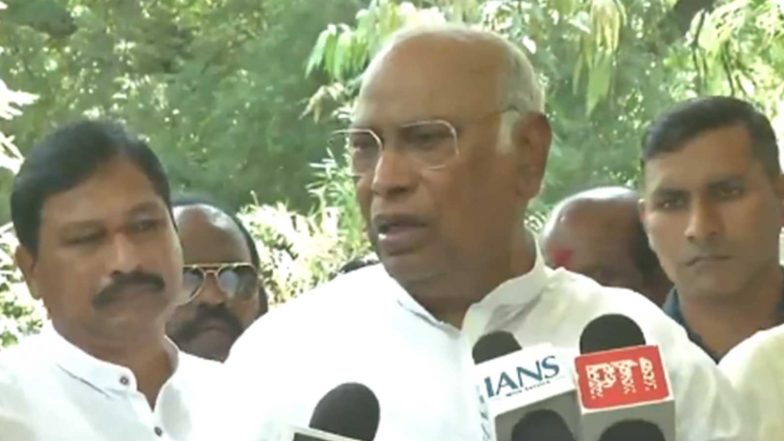 India News | Kharge Demands Repeal of EC Immunity, Return to Ballot Papers and Immediate Women's Reservation
