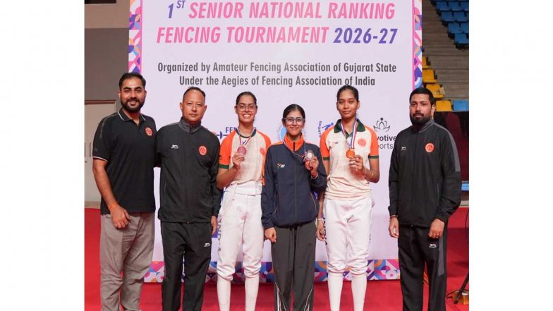 Sports News | VBF Fencers Put on a Strong Show in First Senior Ranking Fencing Tournament 2026-27