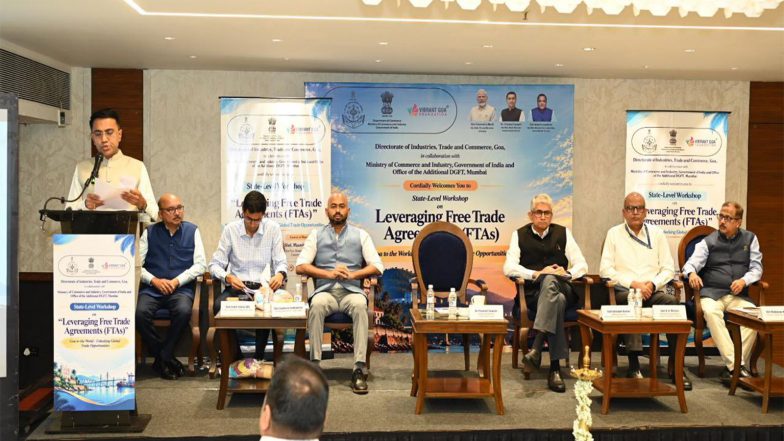 Business News | India Launches State-level Outreach to Help MSMEs, Farmers Tap FTA Export Opportunities