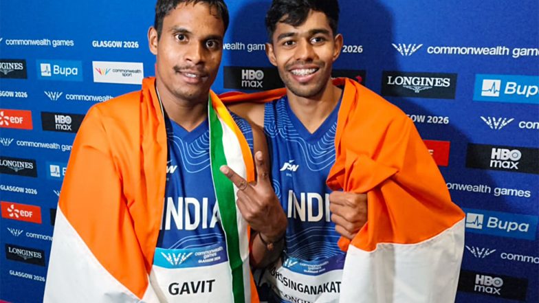 Sports News | Asian Para Games: Dilip, Basil's Men's 100 M Gold, Silver in T47 Event; Simran's 100 M T12 Among Highlights of India's Para-athletics Medal Rush