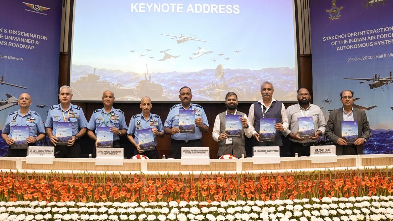 India News | IAF Engages Industry on Unmanned & Autonomous Systems Roadmap at Workshop Hosted in Partnership with Drone Federation India