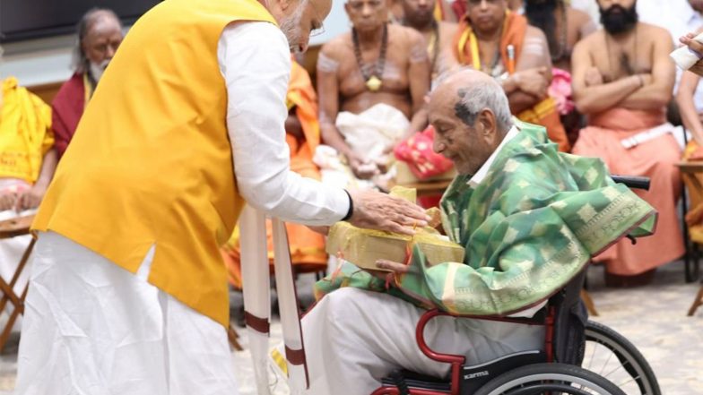 India News | PM Modi, VP Radhakrishnan Condole Demise of Sengol Craftsman Vummidi Ethiraj