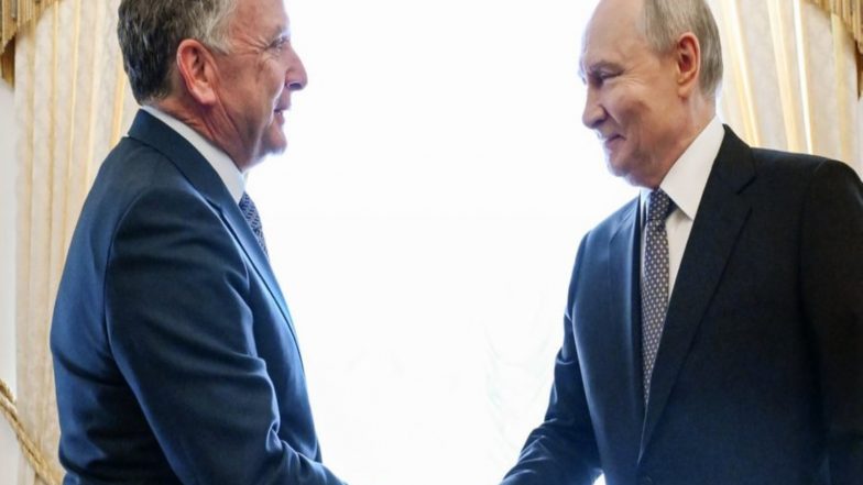 World News | US Envoy Witkoff Meets Putin, Discusses Possible End of Ukraine War