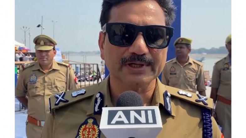 India News | Varanasi: 12,000 Police Personnel Deployed at Namo Ghat for Upcoming IAF Air Show, 500 Enclosures Set Up for Viewers