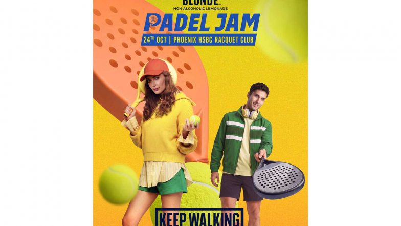 Business News | Johnnie Walker Blonde Non-Alcoholic Lemonade Finds Its Next Social Play in Padel