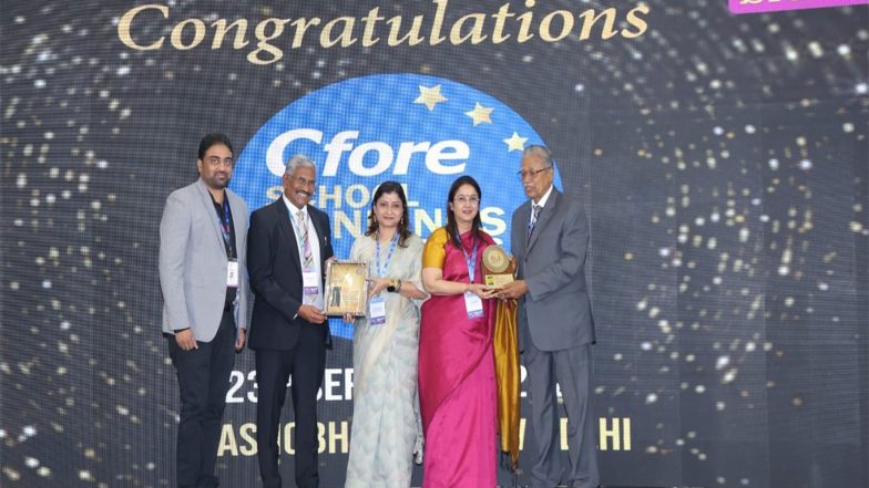 Business News | Delhi Public School Varanasi Ranked No. 1 in the City in C-Fore School Survey