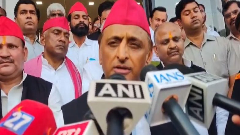 India News | “BJP Cannot Win Without Manipulation”: Akhilesh Yadav Alleges Electoral Malpractice in UP MLC Elections