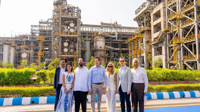 World News | Marco Rubio, US Envoy Visit Reliance’s Jamnagar Refinery; Gor Says US Share of India’s LPG Imports Rises to 67%
