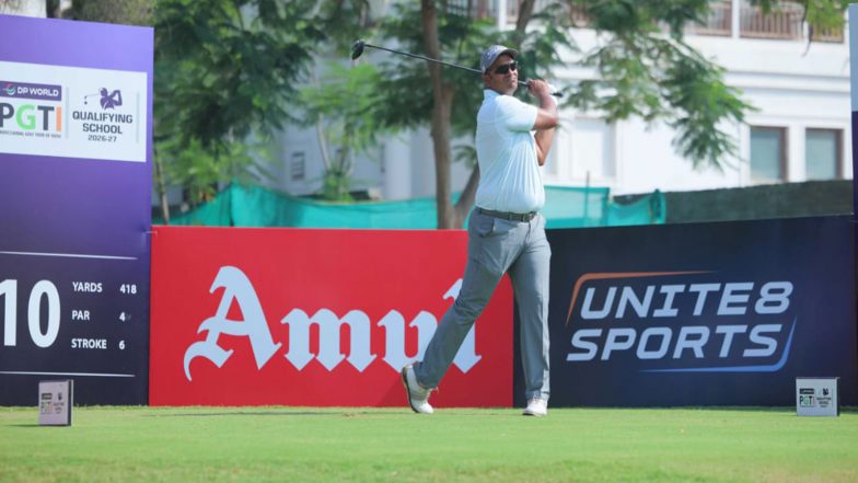 Sports News | Aditya Bhandarkar Takes a Two-shot Lead in Round Two of Final Qualifying Stage