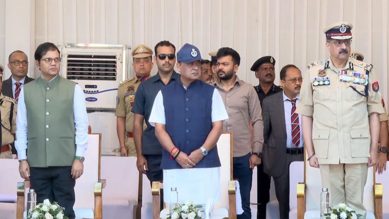 India News | Assam CM Sarma Pays Tribute to Police Personnel Who Laid Down Their Lives in Line of Duty
