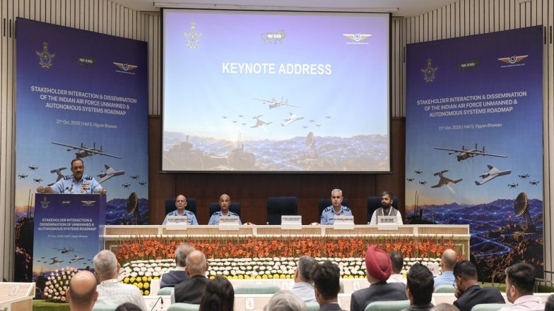 India News | Indian Air Force Engages Industry Outreach Program on Unmanned and Autonomous Systems Roadmap