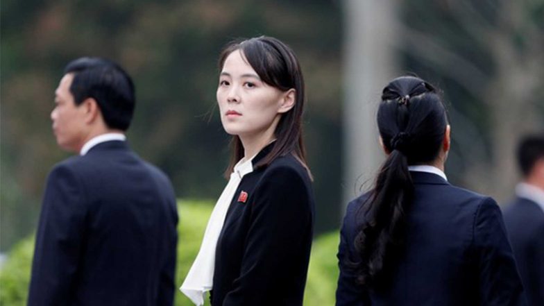 World News | Kim Jong-un’s Sister Warns of ‘new Counter Means’ at North Korea-South Korea Border, Threatens Loudspeaker Broadcasts