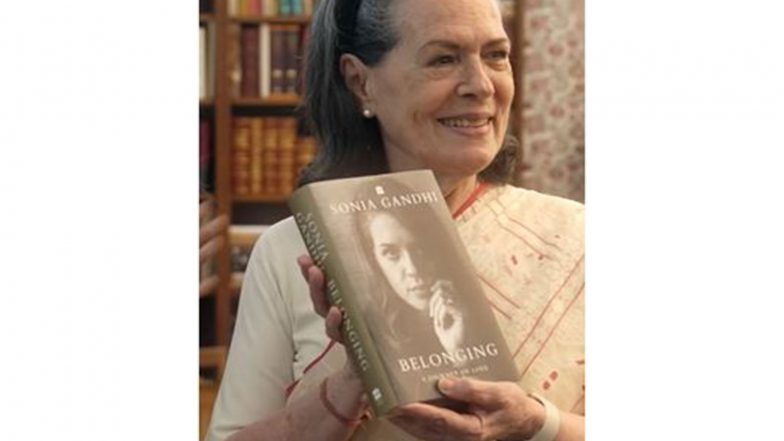 India News | Sonia Gandhi Joins Instagram, Shares First Look of Her Memoir ‘Belonging: A Journey of Love’