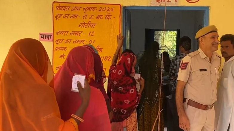 India News | “Want Better Roads, Water, Electricity, Internet,” Say Udaipur Voters as Panchayati Raj Polls Underway in Rajasthan 
