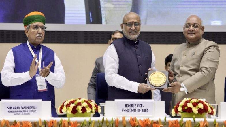 India News | Legal Reforms Essential for India’s Progress, Says VP Radhakrishnan 