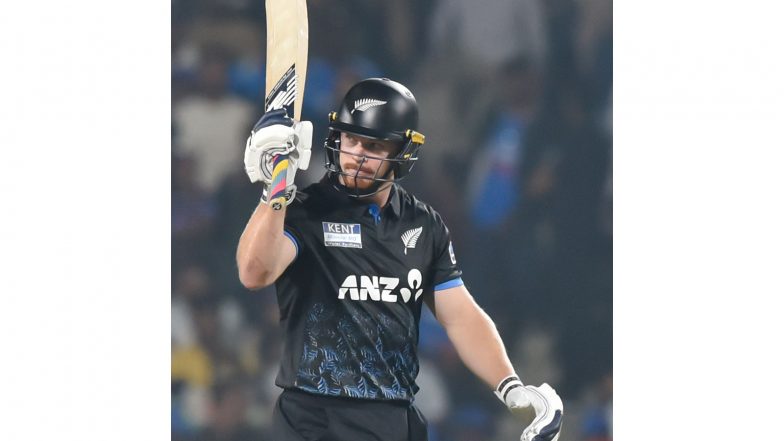 Sports News | NZ Vs IND, 1st T20I: Phillips Smashes 82* to Guide NZ to 225/4, Bhuvneshwar Underwhelms on Return