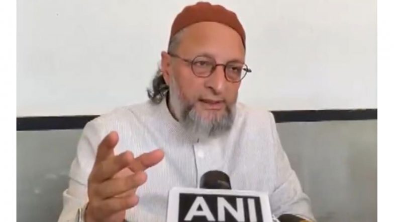 India News | Asaduddin Owaisi Seeks Immediate Evacuation of 4,000 Indian Umrah Pilgrims Stranded in Saudi Arabia