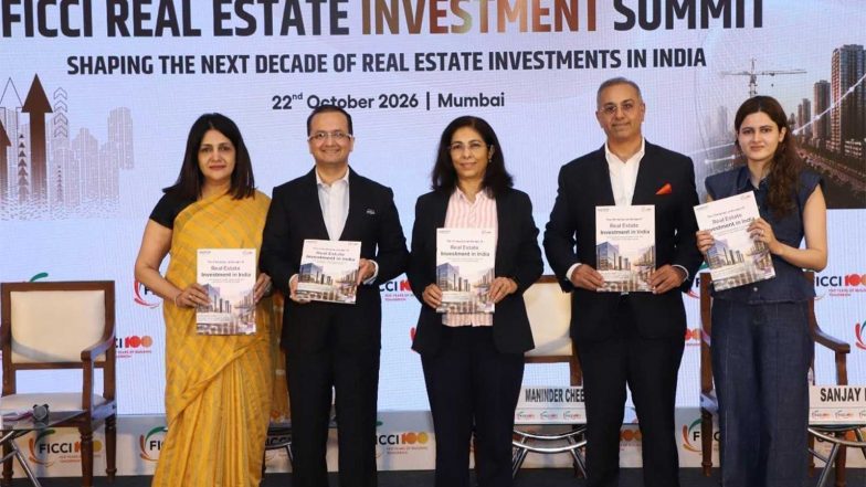 Business News | For Akshat!!! India's Real Estate PE Investments Reach USD 6.1 Bn in Jan-Sep 2026, Data Centres Attract 40 Pc: FICCI-Anarock
