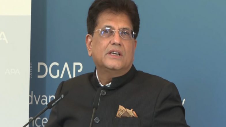 Business News | Piyush Goyal Pitches EUR 310 Billion India-Germany Trade Ambition, Calls for Deeper Industrial Collaboration