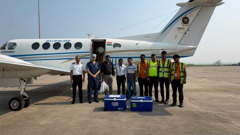 India News | Gujarat Takes Healthcare to Skies: State’s Air Ambulance Service Closes in on 100 Life-saving Missions