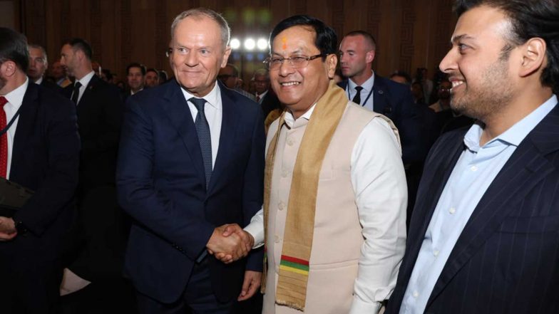 India News | Union Minister Sarbananda Sonowal Invites Polish Firms to ‘Build, Innovate and Grow with India’