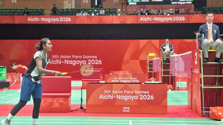 Sports News | Asian Para Games: Thulasimathi, Parmod and Archery Duo Pooja-Bhawna Secure Silver Medals, Take India's Tally to 91
