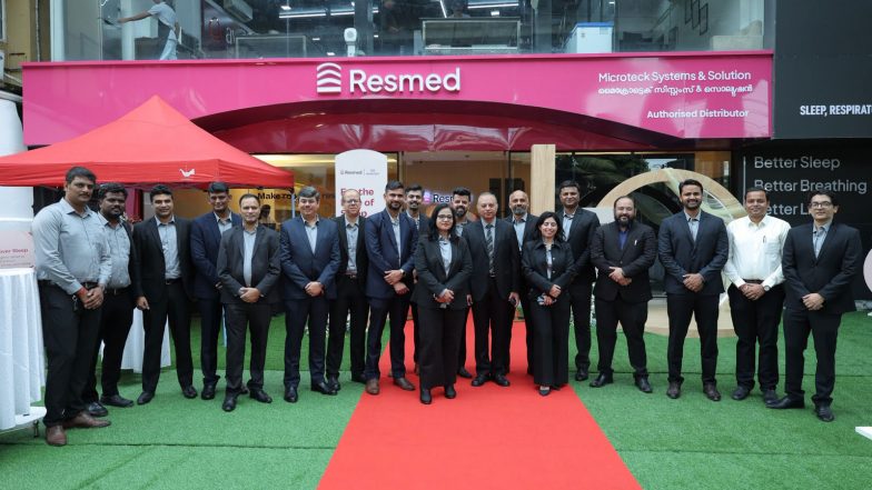 Business News | ResMed India Inaugurates Its First Collaboration Experience Store in Kochi