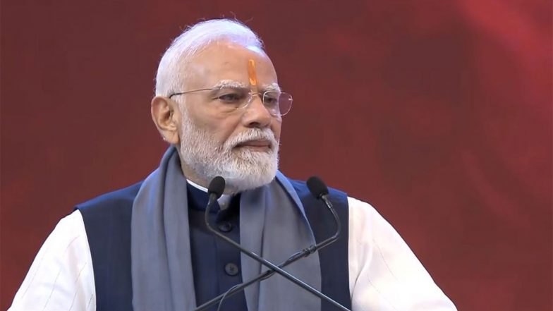 India News | “Personal Advancement Must Become Medium for National Progress”: PM Modi at Chinmaya Amrit Mahotsav Global Sammelan