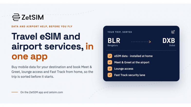Business News | ZetSIM Brings Travel ESIM and Airport Services Together for Indian Travellers