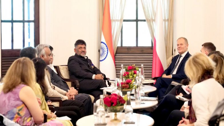 India News | Karnataka Ready to Deepen Ties with Poland in AI, Aerospace and Pharmaceuticals: CM DK Shivakumar