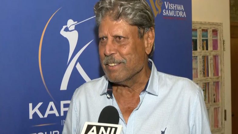 Sports News | 'Every Sport Can Help You': Kapil Dev Urges Youngsters to Take Up Multiple Sports