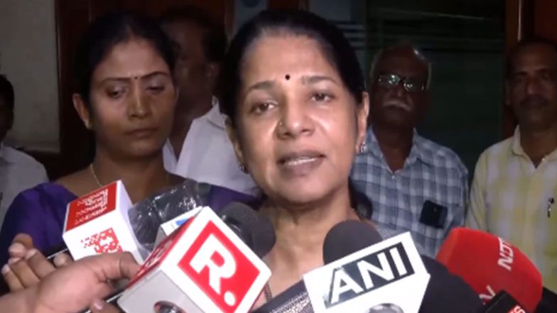 India News | DMK MP Kanimozhi Alleges Rise in Law and Order Issues in Tamil Nadu