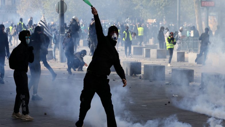 Business News | Leading French Supermarket Retailer Faces Up to €200 Million Hit from Riots, Looting
