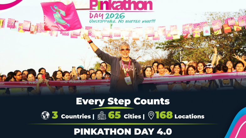 Business News | Pinkathon to Bring Together 10,000+ Participants Across 3 Countries for 4th Edition of Pinkathon Day, with Mutual Funds Sahi Hai as Title Sponsor