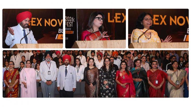 Business News | Chandigarh University Hosts Five-Day Law Fest 'Lex Nova 2026,' Bringing Legal Luminaries & Law Students Together to Explore the Power of Arbitration, Mediation & Conciliation