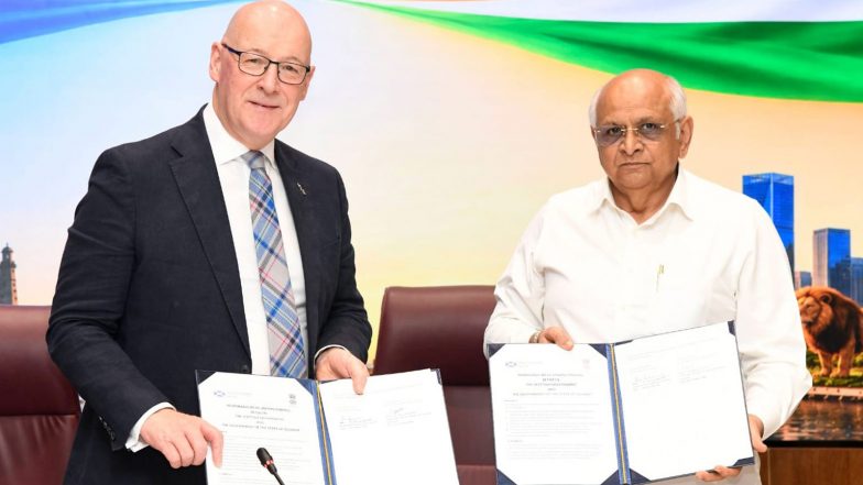 India News | Gujarat and Scotland Ink MoUs to Strengthen Economic, Cultural Ties